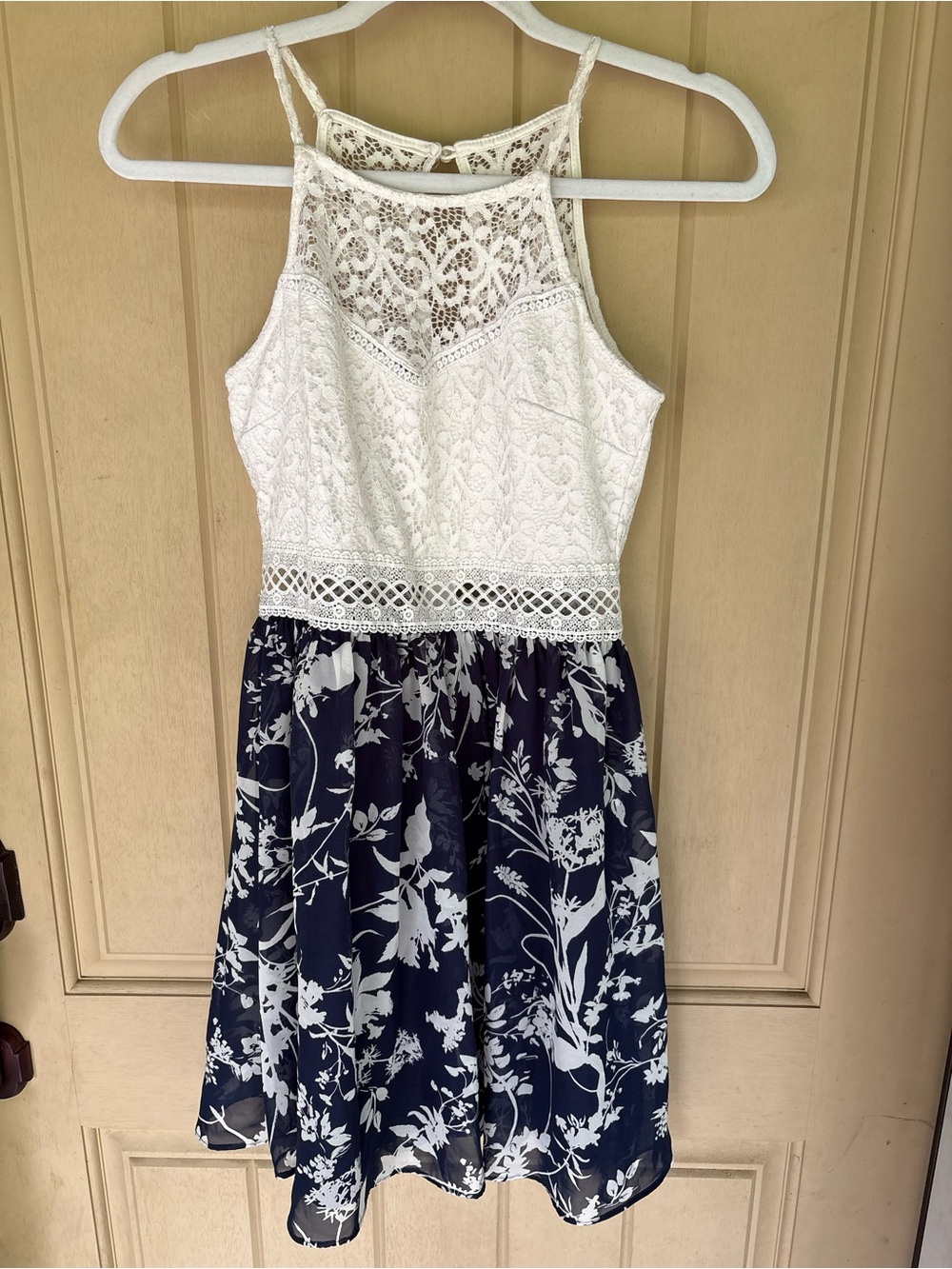 by & by lace dress
